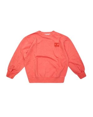 MOLO JUNIOR Junior Front Detail Crewneck Sweatshirt - Red