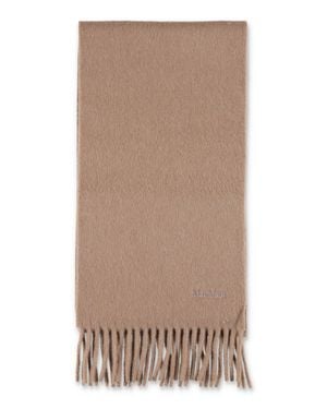 Max Mara Elegant Wool Scarf - Brown