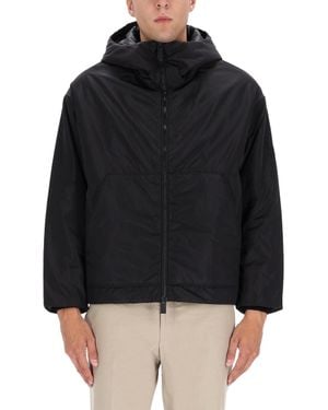 Premiata Hooded Zip-Fastening Jacket - Black