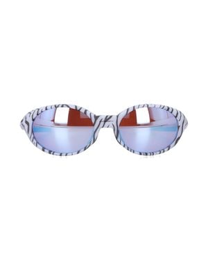 Oakley (Removed) 1990S-Style Redux Narrow-Fit Sunglasses With O Matter Frame And Printizm Lenses - Blue