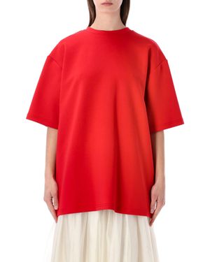 THE GARMENT Tg Oversized Bow Back Tee - Red