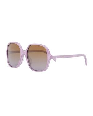 Celine Mini Sunglasses With Gradient - Brown