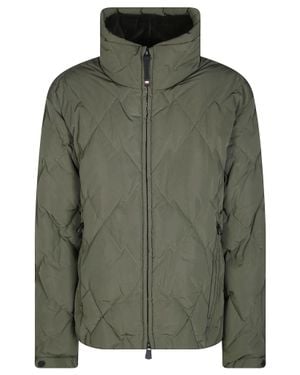 Moncler Bramans Mini Quilted Jacket - Green