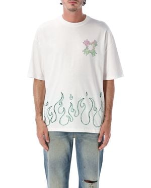 Amiri Graphic Oversized T-Shirt - White