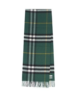 Burberry 100% Cashmere Scarf For - Green