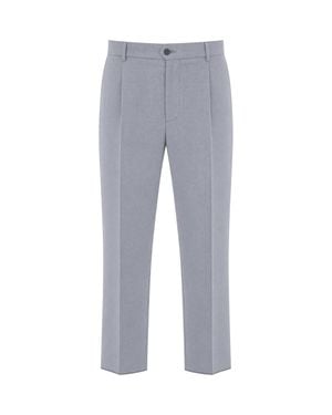 L.B.M. 1911 L. B.M. 1911 Tailored Straight-Leg Pants - Gray