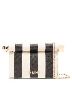 Jacquemus Small Rond Carré Clutch Mini Pouch Bag - Multicolor