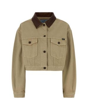Prada Denim Jacket Blazer - Green