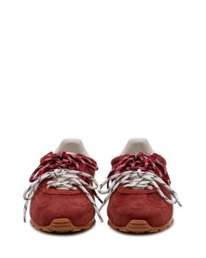 DSquared² Stylish Suede Sneakers For A Trendy Look - Red