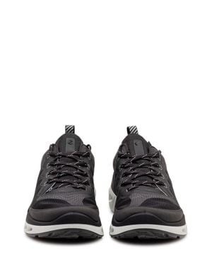 Ecco Stylish Low-Top Sneakers - Black