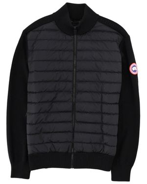 Canada Goose Quilted Mock Collar Jacket - Black