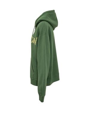 JW Anderson J. W. Anderson Mini Sweatshirt With Logo Print - Green