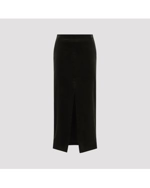 Jil Sander Angle Length Skirt - Black