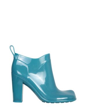 Bottega Veneta Shine Rubber Bootie - Blue