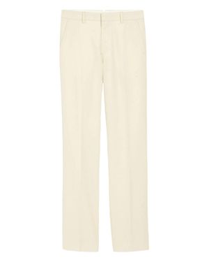 Ami Paris Straight Pants - White