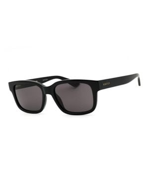 Gucci Rectangular Sunglasses - Black