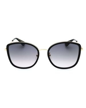 Gucci Metal Cat Eye Sunglasses - Brown