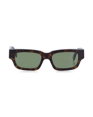 Retrosuperfuture Bold Square Sunglasses - Green