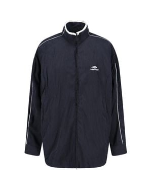 Balenciaga Jackets Polyester - Blue