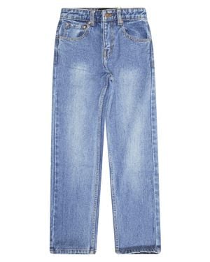 MOLO JUNIOR Kids Andy Slim-Fit Medium-Wash Organic Cotton Jeans - Blue