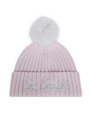 MC2 Saint Barth Berretto Wengen Mini Wool Hat - Multicolor