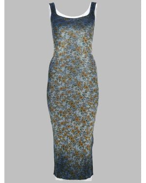 DIESEL Cotton Mini Dress For - Blue