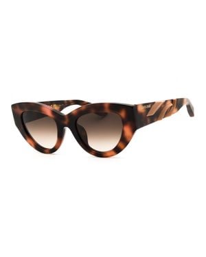 Roberto Cavalli Src9M Cat Eye Sunglasses For - Brown