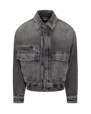 Versace Stylish Blouse - Gray