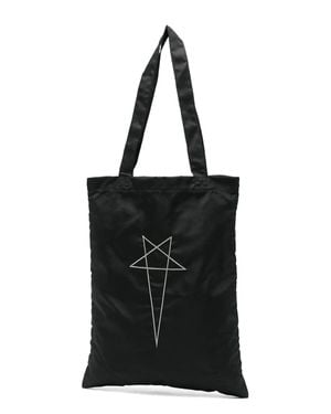 Rick Owens Mini Chic Top Handle Bag - Black