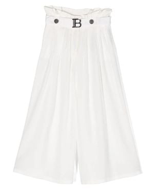 Balmain Tailored Suit Pants - White