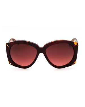MCM Oversized Sunglasses - Red
