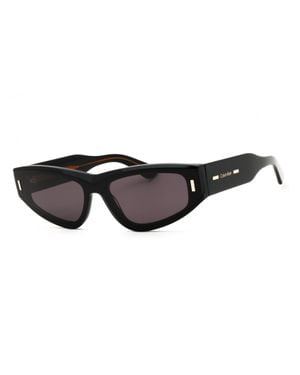 Calvin Klein Cat-Eye Acetate Sunglasses - Black