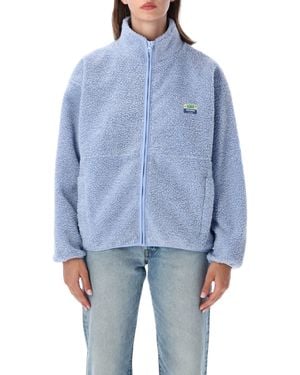 American Vintage Fleece Zip Jacket - Blue
