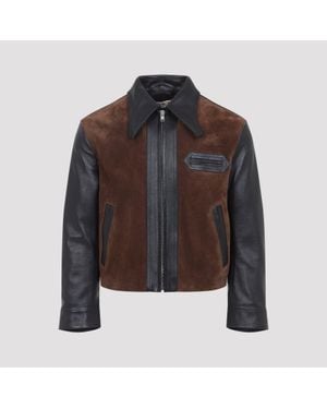 Marni Lethe Leather Jacket - Black