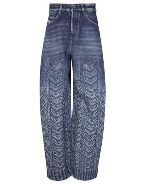 DIESEL Style 1987 D-Khelz S2 Jeans - Blue
