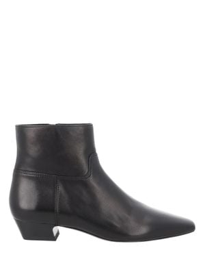 Stuart Weitzman Chic Booties: Mini Fashion Statement - Brown