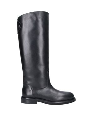 Poeve Knee-High Riding Boots - Black