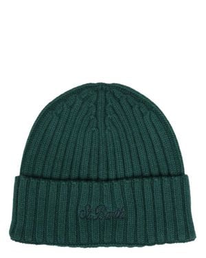 MC2 Saint Barth Ribbed Hat - Green