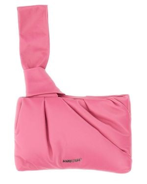 Ambush Nejiri Wrist Clutch Bag - Pink
