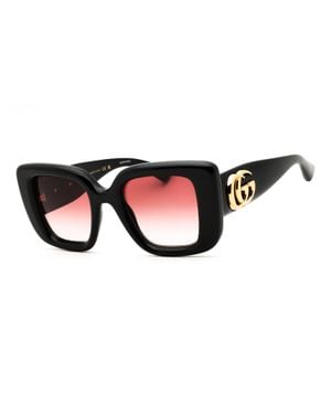Gucci Oversized Sunglasses - Black