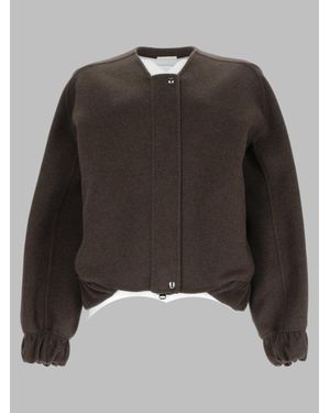KHAITE 100% Wool Sports Jacket For - Black