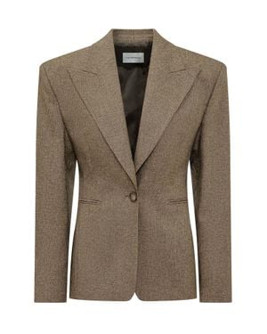 ANDAMANE Toni-Structu Tailored Blazer - Green