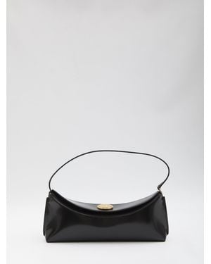 Jacquemus Mini Oval Clutch Bag - White