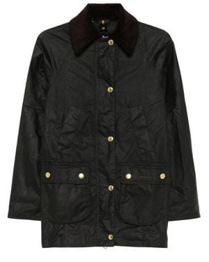 Barbour Modern Beadnell Waxed Cotton Jacket For - Black