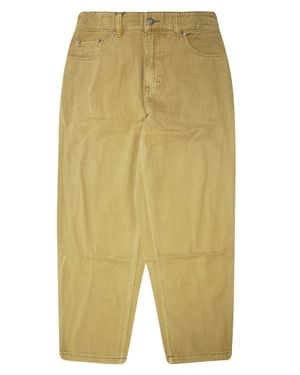 MOLO JUNIOR Mini Straight-Leg Wide-Leg Jeans For Kids - Yellow