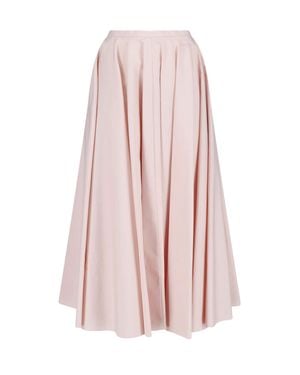 Givenchy Long A-Line Skirt - Pink