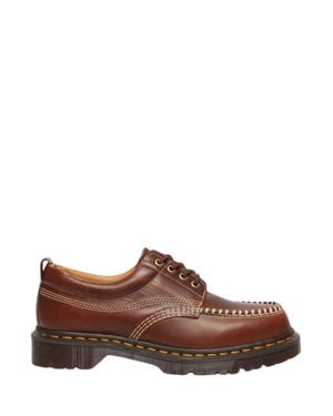 Dr. Martens Classic Leather Flat Shoes For - Brown