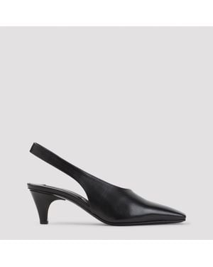 Giorgio Armani Nappa Decolletè - Black