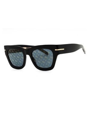 BOSS Rectangular Sunglasses - Black