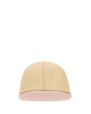 Prada Canvas Baseball Cap - Natural